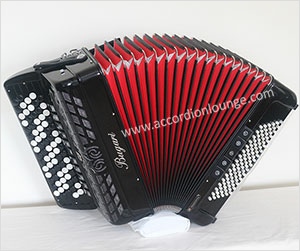 Bugari Championfisa 351/CH &nbsp;96 Bass Chromatic Button Accordion - The Accordion Lounge