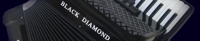 Black Diamond 72 Bass Piano Accordion - Accordion Lounge
