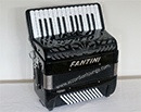 Fantini SP/0 72 Bass Piano Accordion - Accordion Lounge