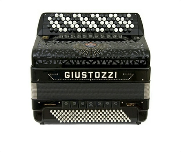 Giustozzi Mod 3150/C Musette Chromatic Accordion - The Accordion Lounge