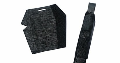 Accordion Strap Leather Buckle Covers